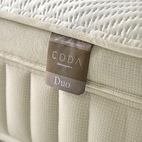 Saltea CODA, hibridă premium DUO, 200x200x32, Medie-tare