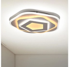 Brilagi - Lampă LED dimabilă de tavan MODERN, 64W, 230V, 3000-6000K + telecomandă