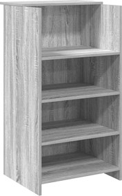 vidaXL Birou de recepție Gri Sonoma 55x50x103,5 cm Lemn prelucrat