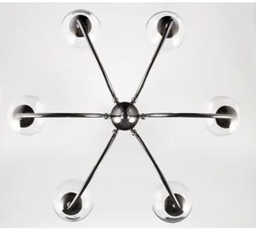 Lustră pe lanț Jupiter 2022 BRILLANTE 6xG9/10W/230V crom lucios