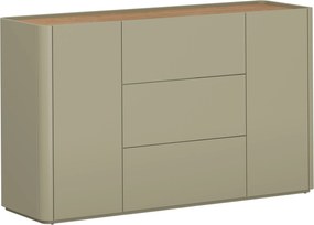 Comodă cu sertare Elivo 150 cm - eucalipt / stejar baltic dune