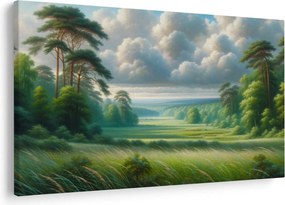 Tablou - Peisaj verde (90x60 cm)