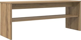 vidaXL Cabinet TV Stejar Artizanal 100 x 30 x 40 cm Lemn compozit