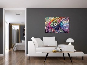 Tablou - Peștișorul colorat (90x60 cm)