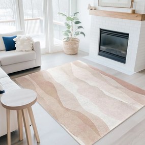 Covor tip traversă crem lavabil 60x230 cm Komodo Beach – Mila Home