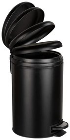 Coș de gunoi Wenko Leman Easy Close, 12 l, negru