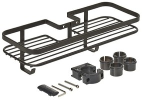 Raft pentru baie Metaltex Origine, negru