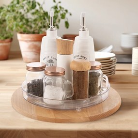 Organizator pentru mirodenii rotativ din plastic ø 27 cm – Orion