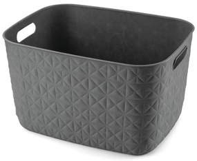 Coș de depozitare din plastic 38x29x22 cm Softex – Curver