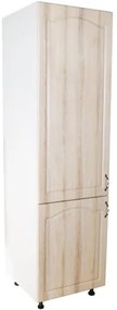 Corp pentru frigider incorporabil Zebra MDF sonoma mustata - usi stanga