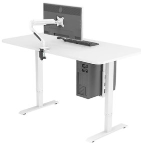 Suport pentru PC OfficeTech, alb