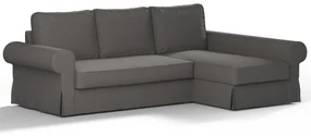 Husa canapea extensibila cu sezlong Backabro