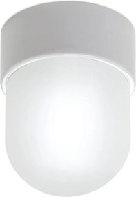 Mini Plafoniera din ceramica alba OSTIA