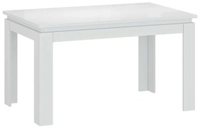 Masă de sufragerie Lafer (alb) (pentru 4 până la 6 persoane). 1034094