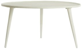 Măsuță de cafea crem rotundă din metal ø 67,5 cm Babina – Light &amp; Living