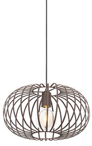 Lampă suspendată de design brun ruginiu - Johanna