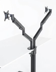 Suport 2 monitoare pentru birou, prindere Vesa