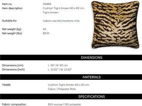 Perna design LUX Tigris L, 60x60cm