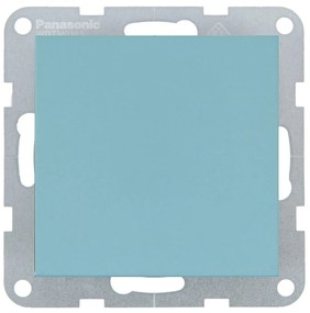 Intrerupator simplu 10A, IP20, Turcoaz, Panasonic Karre Plus 55 Soft Touch
