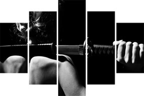 Tablou - Femeie cu o sabie (150x105 cm)