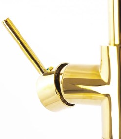 Baterie freestanding Ortis gold – H 117,5 cm