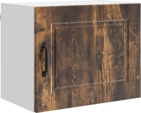 vidaXL Dulap de bucătărie Stejar fumuriu 50 x 31 x 40 cm Lemn compozit