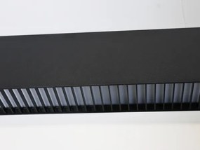 Pendul LED pe cablu, 55W, 230V, 3000/4000/6500K, 120 cm, negru