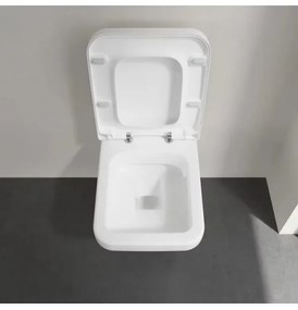 Capac WC, Villeroy&amp;Boch Architectura, cu inchidere lenta, Alb Alpin, 9M58S101