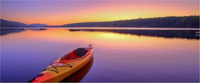 Tablou - Kayak pe lac (120x50 cm)