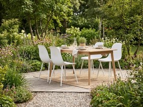 Scaun de masa OSAKA din plastic, alb