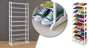 Pantofar cu 10 nivele - alb