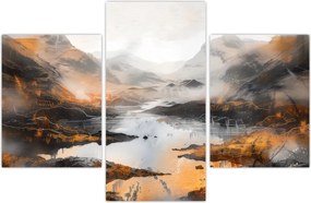 Tablou - Pictura peisajelor montane (90x60 cm)