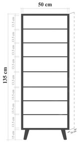 Mobilier Hol Beside 2 (alb + gri) . 1094019