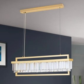 Candelabru, Lustra LED design LUX PRISM, 24K gold plated