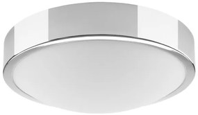 Plafonieră JONAS 1xE27/60W/230V d. 26 cm crom lucios