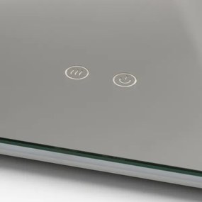 Brilagi - Oglindă de baie cu LED reglabilă, cu încălzire anti-abur și iluminare integrată DIANA LED/17W/230V 60x60 cm IP44