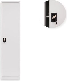 Dulap metalic îngust Tokio Grey