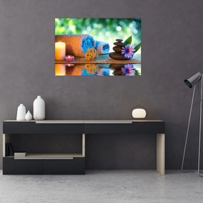 Tablou - Relaxare masaj pictura (90x60 cm)