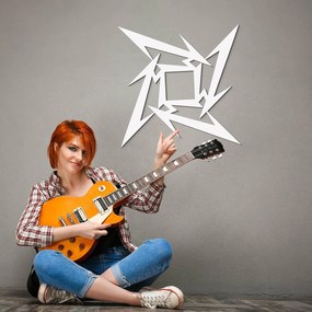 DUBLEZ | Simbol din lemn - Metallica Ninja Star