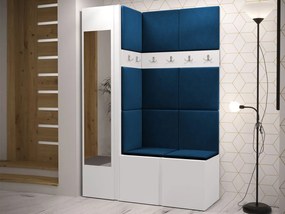Mobilier hol Tovenaz X (albastru) (cu oglindă). 1104776