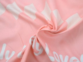 Lenjerii din bumbac pentru patut Culoare roz, AUTO LOVELY