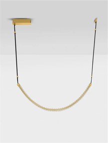 Lustra LED suspendata design elegant LAZURA