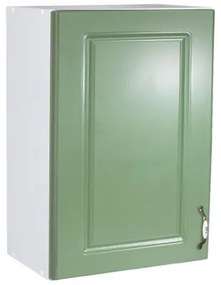 Corp superior 50 cu 1 usa Zebra MDF verde drept