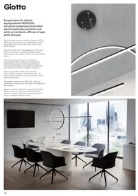 Lustră LED dimabilă pe cablu Redo 01-1735 GIOTTO LED/46W/230V negru