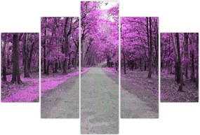 Tablou - drum prin parc (150x105 cm)