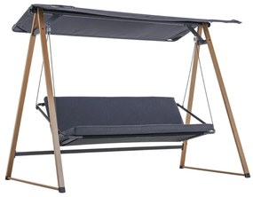 Balansoar de terasa Herning gri/maro L232 cm
