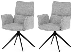 Set de scaune de sufragerie DCH-D1328 SIL2, 2 buc.