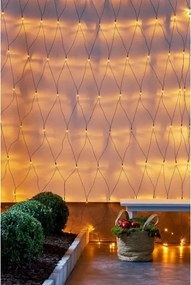 Instalație LED de Crăciun de exterior Eglo 410827 GOLDEN 160xLED 2m IP44 alb cald