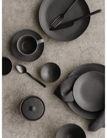 Tacâmuri negre din oțel inoxidabil 16 buc. Stella – Blomus