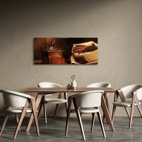 Tablou cu cafea (120x50 cm)